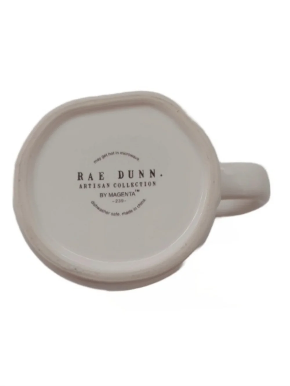 NWOT Rae Dunn Artisan Collection Ceramic White Mug | Sweet Hearts, XOXO